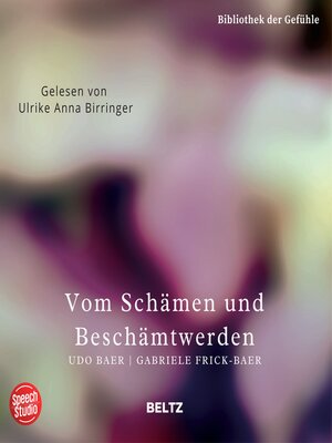 cover image of Vom Schämen und beschämt werden